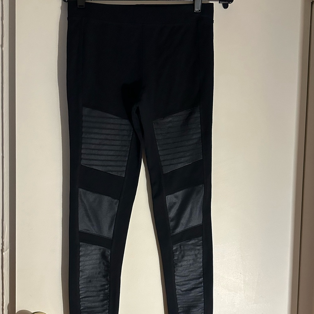 Express Faux Leather Leggings - Size Small